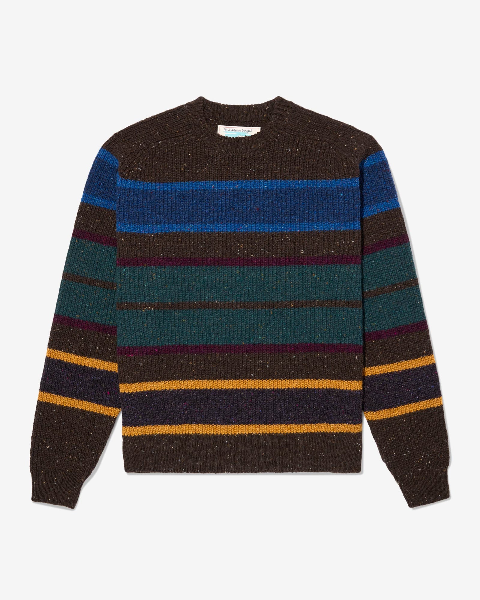 Striped Donegal Sweater