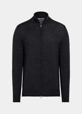 Merino Zip Cardigan