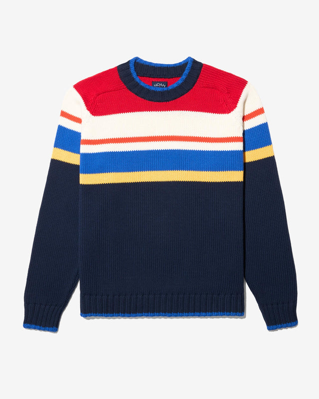 Striped Cotton Sweater