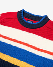 Striped Cotton Sweater