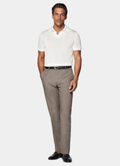 Buttonless Polo