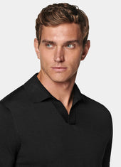 Buttonless Polo