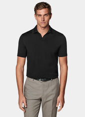Buttonless Polo