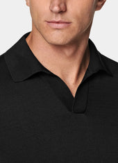 Buttonless Polo