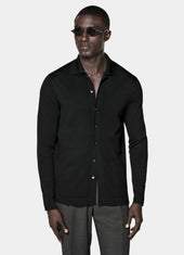 Long Sleeve Polo Cardigan
