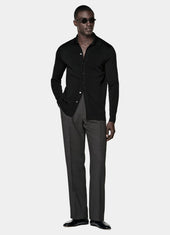 Long Sleeve Polo Cardigan