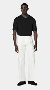 Black Short Sleeve Crewneck