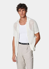 Crochet Polo Cardigan
