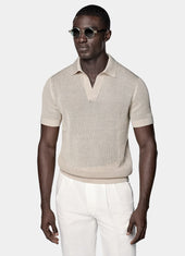 Crochet Buttonless Polo