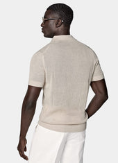 Crochet Buttonless Polo