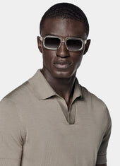 Buttonless Polo
