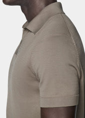 Buttonless Polo
