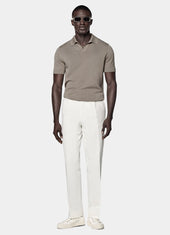 Buttonless Polo