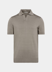Buttonless Polo