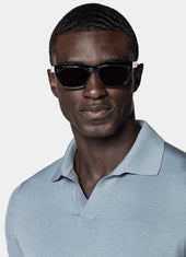 Buttonless Polo