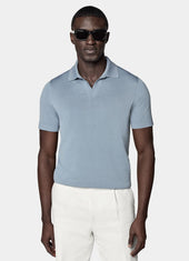 Buttonless Polo