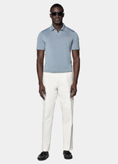 Buttonless Polo