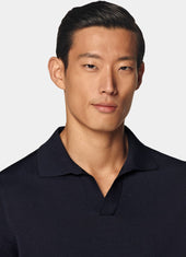 Buttonless Polo