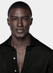 Merino Long Sleeve Polo Cardigan