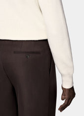 Ribbed Merino Crewneck