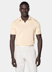 Buttonless Polo