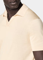 Buttonless Polo