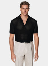 Crochet Buttonless Polo