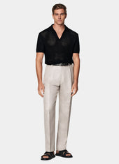 Crochet Buttonless Polo