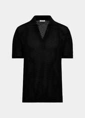Crochet Buttonless Polo