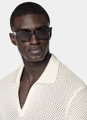 Crochet Buttonless Polo