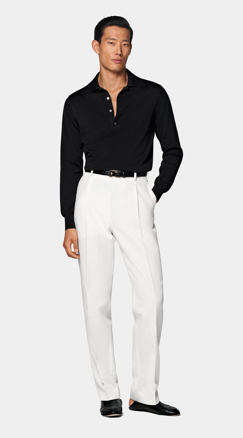 Long Sleeve Polo