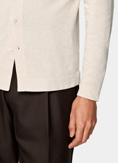 Long Sleeve Polo Cardigan