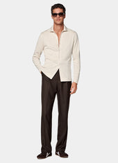 Long Sleeve Polo Cardigan