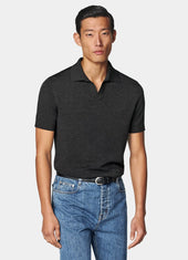 Buttonless Polo