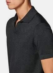 Buttonless Polo