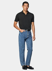 Buttonless Polo
