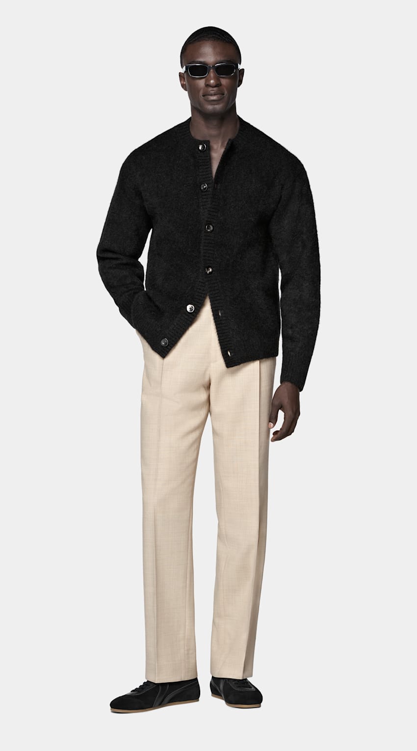Crewneck Cardigan