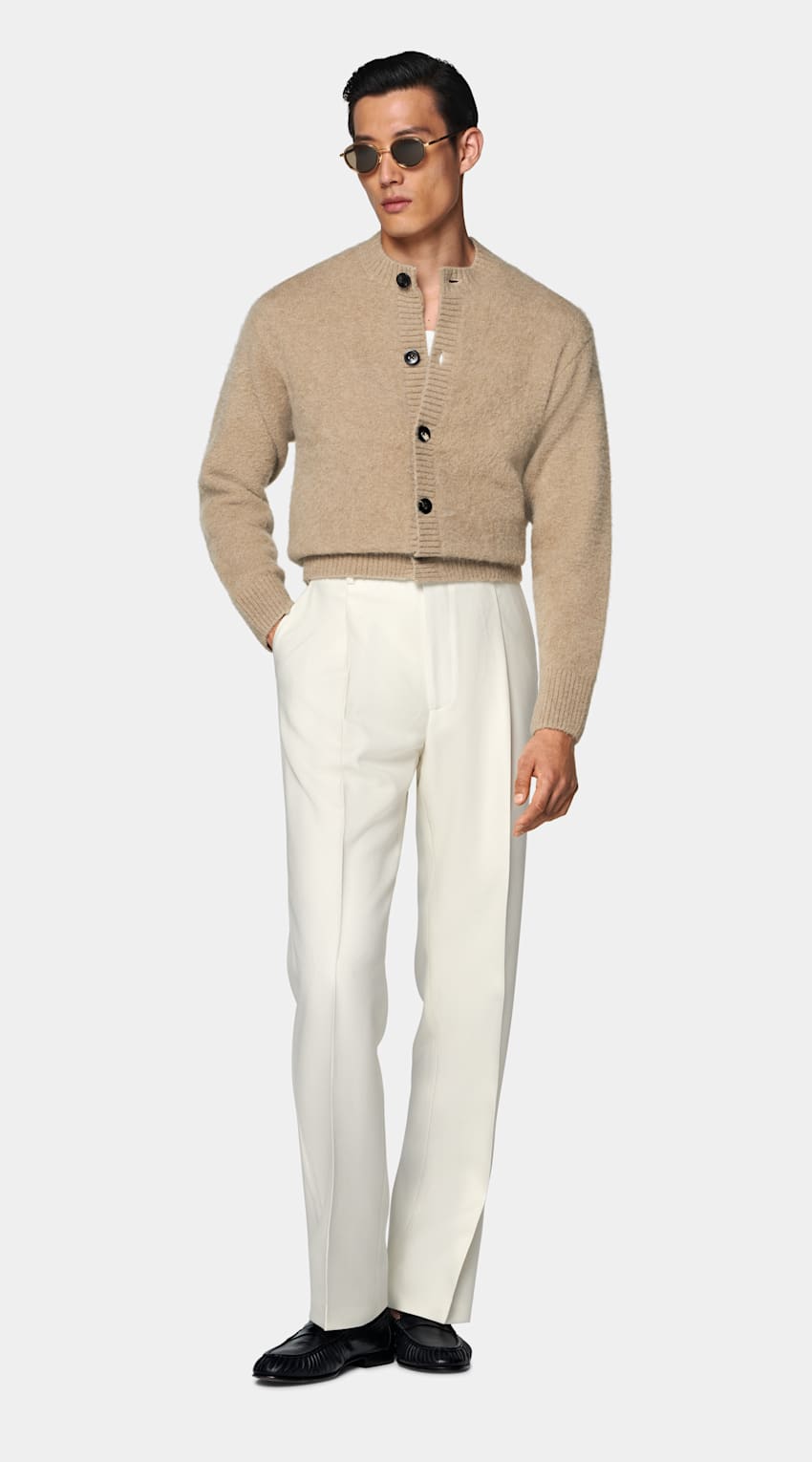 Crewneck Cardigan