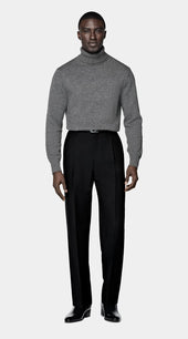 Mid Grey Turtleneck