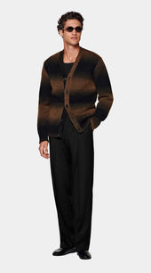Brown Dégradé Cardigan