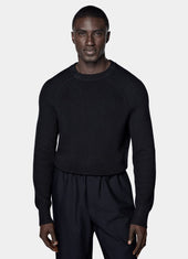 Ribbed Crewneck