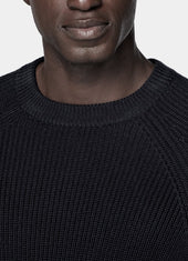 Ribbed Crewneck