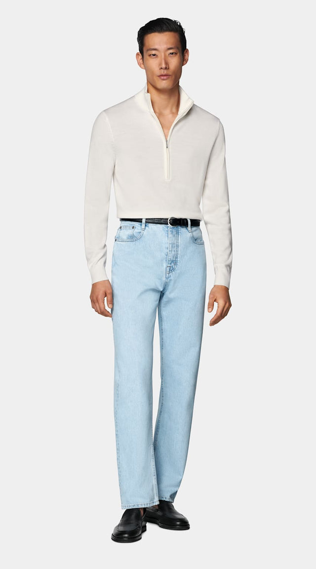 Off-White Half Zip