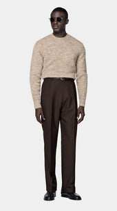 Taupe Crewneck
