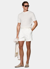 Jacquard Short Sleeve Crewneck