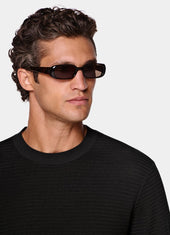 Jacquard Short Sleeve Crewneck