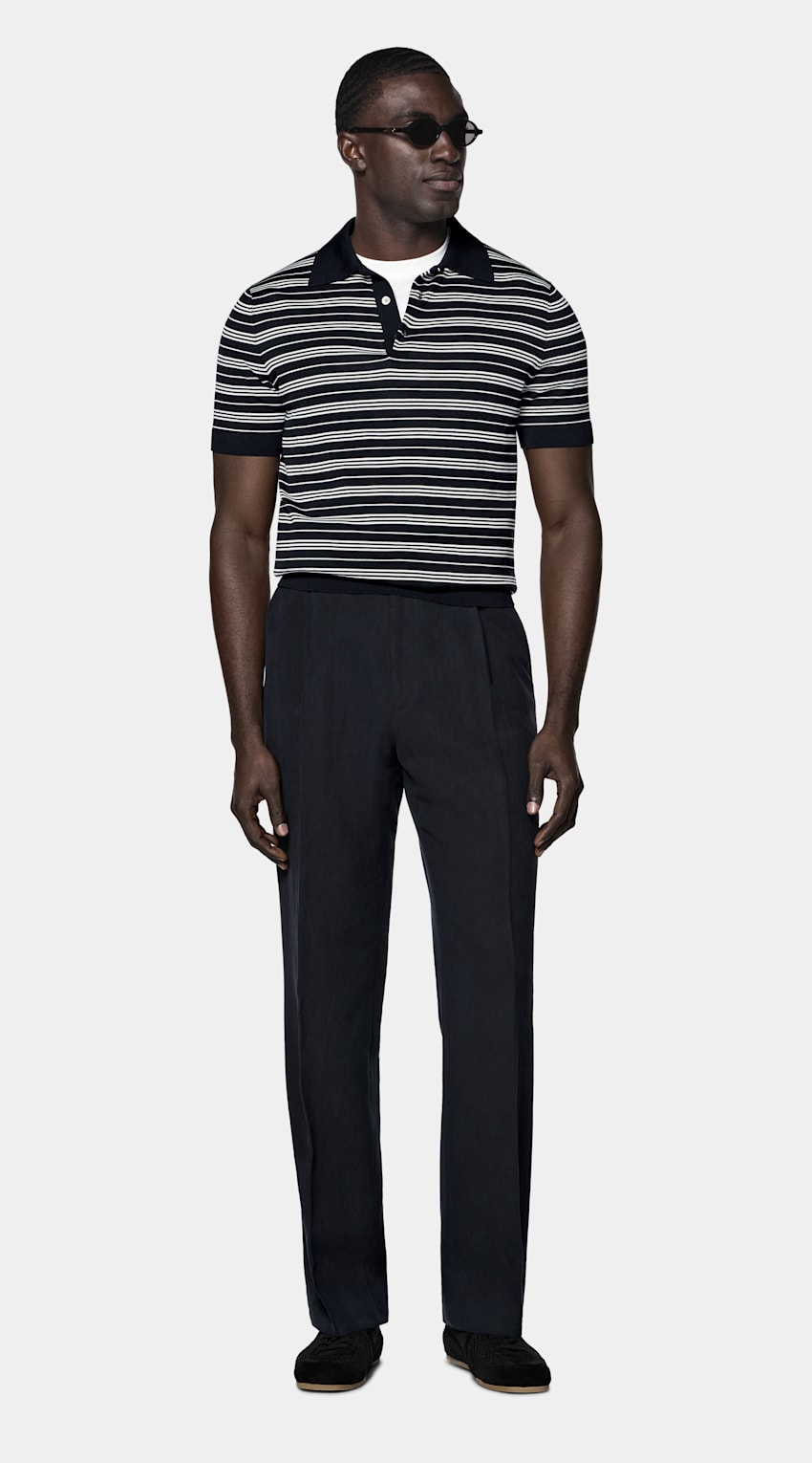 Striped Polo