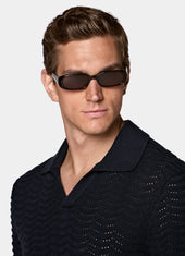 Crochet Buttonless Polo