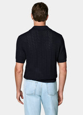 Crochet Buttonless Polo