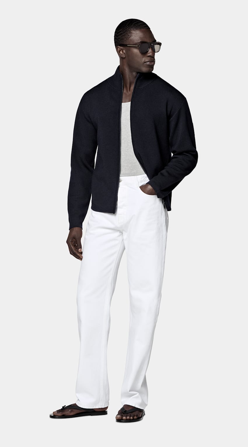 Zip Cardigan